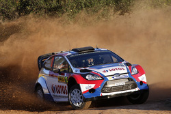 Robert Kubica and Maciek Szczepaniak, Ford Fiesta WRC