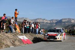 Mads Ostberg and Jonas Andersson, Citroën DS3 WRC, Citroën Total Abu Dhabi World Rally Team