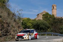 Mads Ostberg and Jonas Andersson, Citroën DS3 WRC, Citroën Total Abu Dhabi World Rally Team