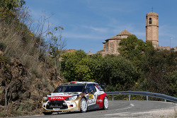 Mads Ostberg and Jonas Andersson, Citroën DS3 WRC, Citroën Total Abu Dhabi World Rally Team