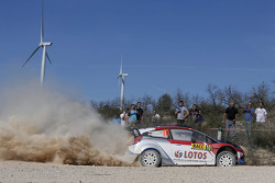 Robert Kubica and Maciek Szczepaniak, Ford Fiesta WRC