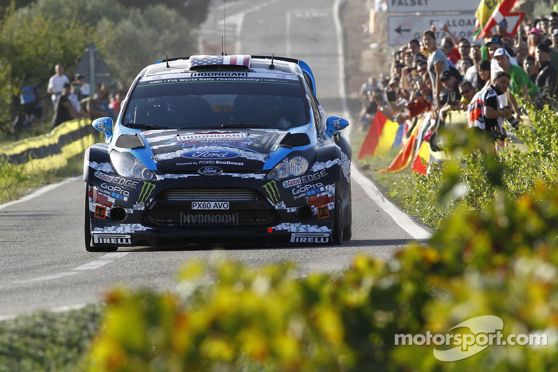 Ken Block and Alex Gelsomino, Ford Fiesta R5