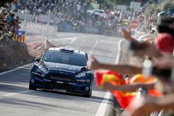 Mikko Hirvonen and Jarmo Lehtinen, M-Sport Ford Fiesta WRC