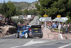 Mikko Hirvonen et Jarmo Lehtinen, M-Sport Ford Fiesta WRC