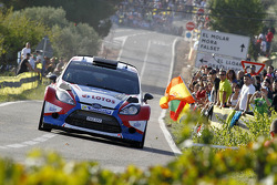 Robert Kubica and Maciek Szczepaniak, Ford Fiesta WRC