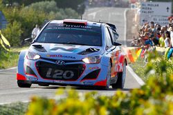 Daniel Sordo and Marc Marti, Hyundai i20 WRC, Hyundai Motorsport