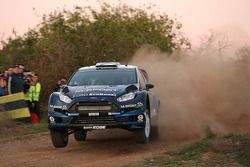 Mikko Hirvonen and Jarmo Lehtinen, M-Sport Ford Fiesta WRC