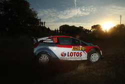 Robert Kubica and Maciek Szczepaniak, Ford Fiesta WRC