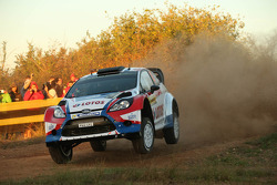Robert Kubica and Maciek Szczepaniak, Ford Fiesta WRC