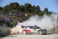 Mads Ostberg and Jonas Andersson, Citroën DS3 WRC, Citroën Total Abu Dhabi World Rally Team