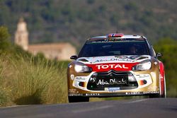 Mads Ostberg and Jonas Andersson, Citroën DS3 WRC, Citroën Total Abu Dhabi World Rally Team