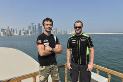 Tom Sykes and Sylvain Guintoli