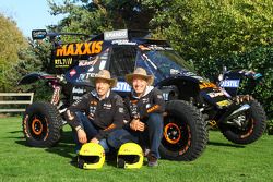 Tom Coronel and brother Tim Coronel with the Maxxis Dakar Team buggy