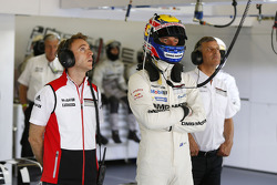 Timo Bernhard and Mark Webber