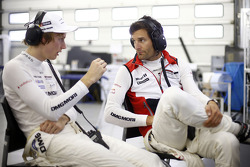 Mark Webber and Brendon Hartley