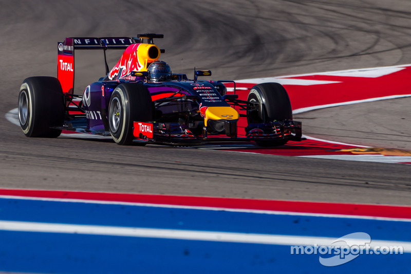 Sebastian Vettel, Red Bull Racing RB10 at United States GP