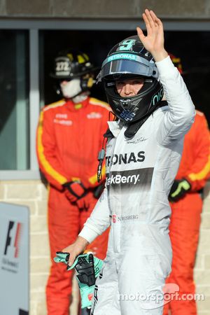 Second place Nico Rosberg