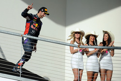 Podium: third place Daniel Ricciardo
