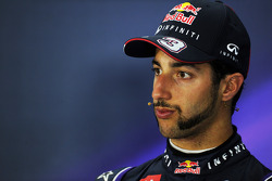 Daniel Ricciardo, Red Bull Racing in the FIA Press Conference