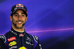 Daniel Ricciardo, Red Bull Racing in the FIA Press Conference