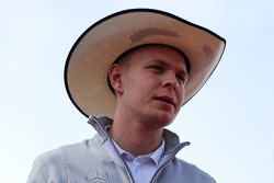 Kevin Magnussen, McLaren on the drivers parade