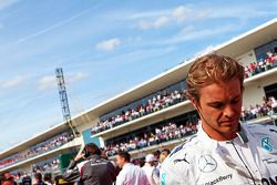 Nico Rosberg, Mercedes AMG F1 on the grid