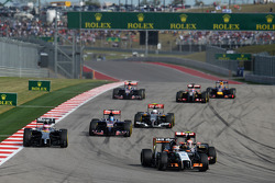 Nico Hulkenberg, Sahara Force India F1 VJM07 at the start of the race