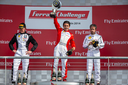 TP podium: race winner Ricardo Perez, second place Scott Tucker, third place Mark McKenzie