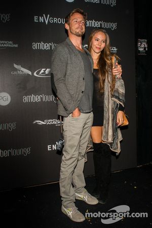 Jenson Button et Jessica Michibata