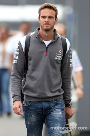 Giedo van der Garde, tercer piloto, Sauber F1 Team