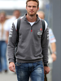 Giedo van der Garde, tercer piloto, Sauber F1 Team