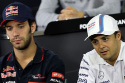 Felipe Massa, Williams F1 Team and Jean-Eric Vergne, Scuderia Toro Rosso