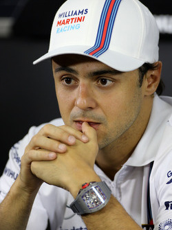 Felipe Massa, Williams F1 Team during the FIA press conference