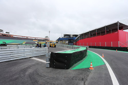 Turn 2 and revised pit lane exit detail