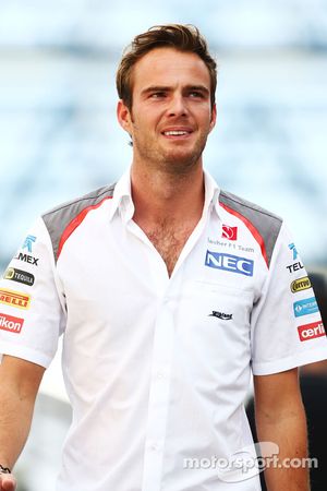 Giedo van der Garde, Sauber, piloto de prueba