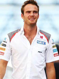 Giedo van der Garde, Sauber Reserve Driver