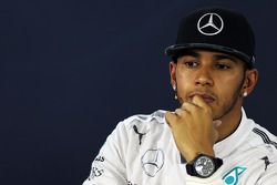 Lewis Hamilton, Mercedes AMG F1 in the FIA Press Conference