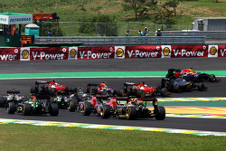 Largada da corrida