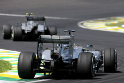 Lewis Hamilton, Mercedes AMG F1 Team and Nico Rosberg, Mercedes AMG F1 Team