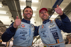 LMGTE pole winners Darren Turner and Stefan Mücke