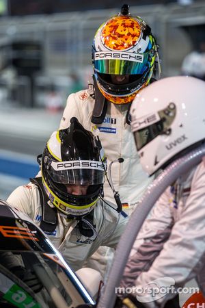 Driver switch for Richard Lietz and Jörg Bergmeister