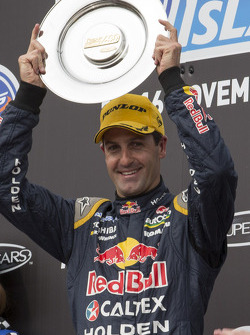 Race winner and 2014 champion Jamie Whincup, Red Bull Holden