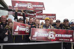 Race winner and 2014 champion Jamie Whincup, Red Bull Holden