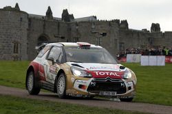 Mads Ostberg and Jonas Andersson, Citroën DS3 WRC, Citroën Total Abu Dhabi World Rally Team