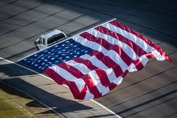 American flag is presented