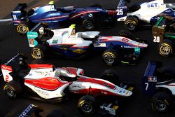 GP3, autos en Parc Ferme