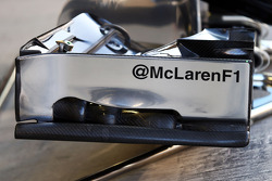 McLaren MP4-29 alerón delantero: detalle