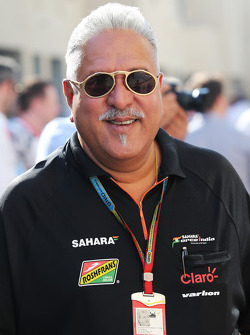 Dr. Vijay Mallya, dueño del Sahara Force India F1 Team