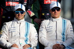 Felipe Massa, Williams F1 Team and Valtteri Bottas, Williams F1 Team