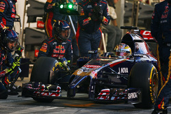 Jean-Eric Vergne s'arrête au stand